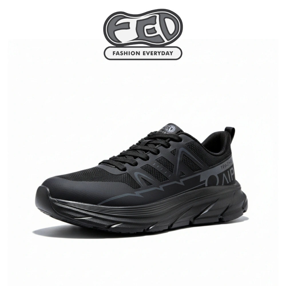 FED Sepatu Sneakers Pria Olahraga Running PULSE RUN Sporty Running Trendy Pria Wanita Ringan