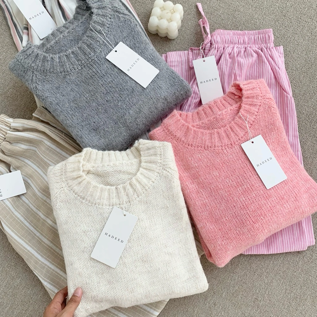 Sweater series  | hadeed.official | sweater knit | sweater lucu
