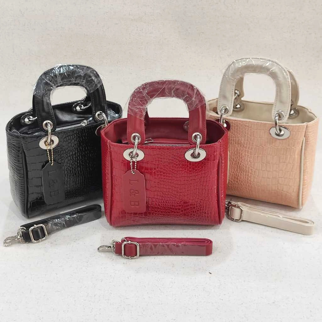 Luxury tas selempang Shoulder Bag wanita Kulit PU Leather