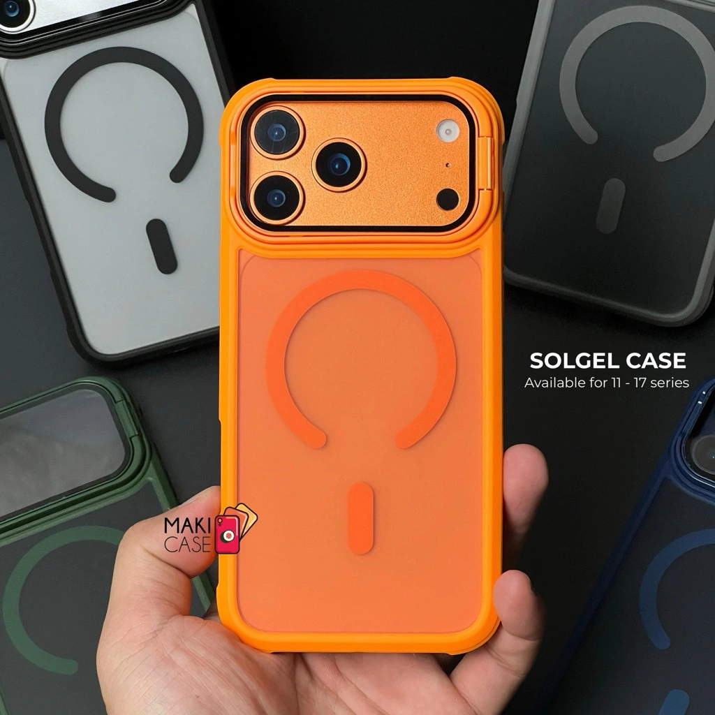 Solgel Magnetic Case Lens Cover Tertutup