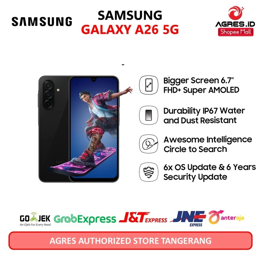 Samsung Galaxy A26 5G [8/256] - Galaxy AI | Smartphone AI | Baterai 5000mAh