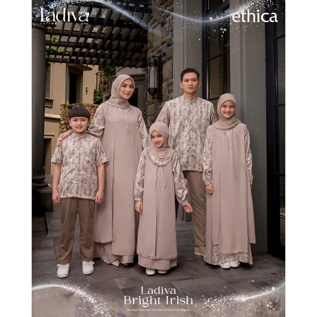 Ethica | Ladiva Bright Irish Set Sarimbit Keluarga 2026