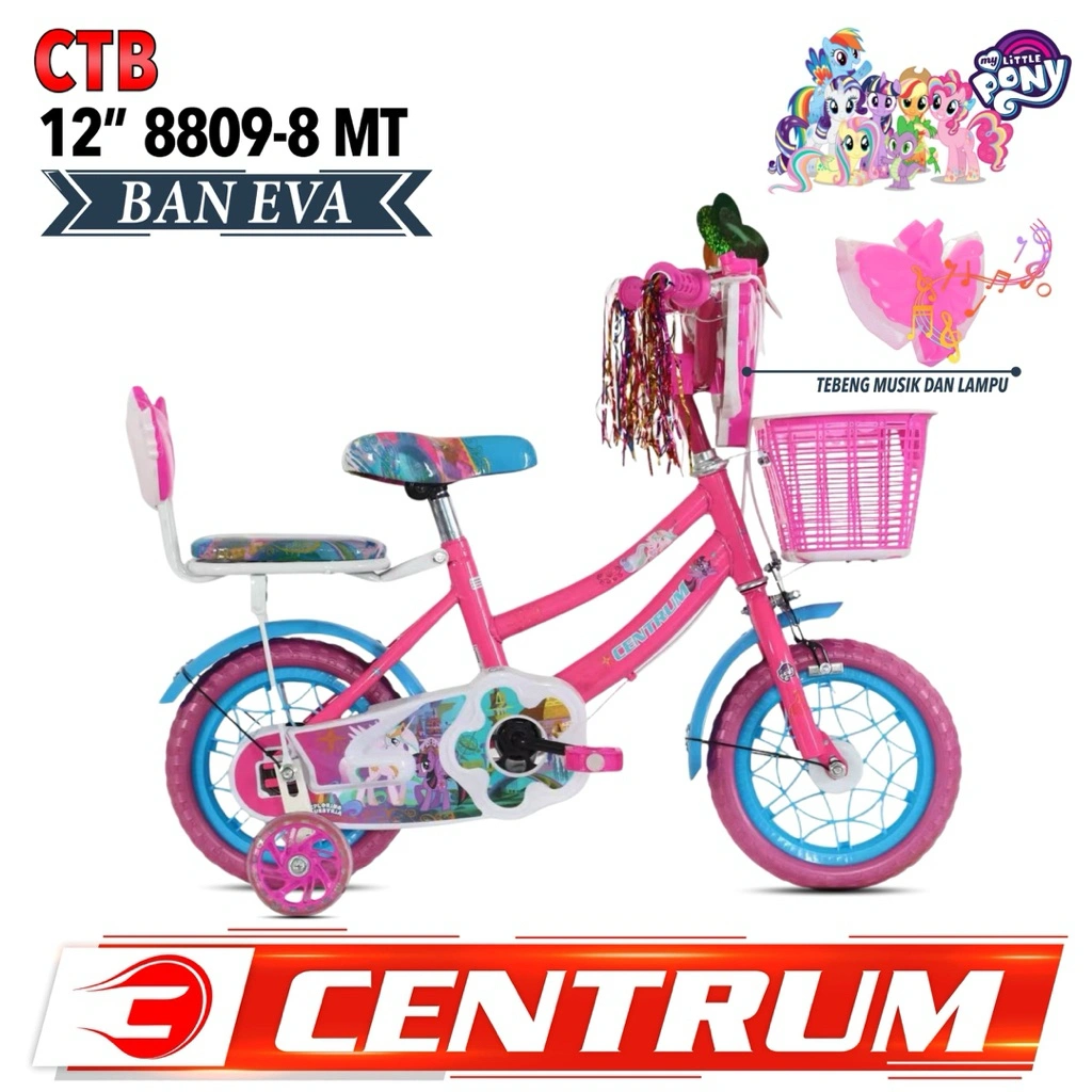 SEPEDA MINI 12 INCH EVA MINI BMX CHAMOMILE  LIMITLESS / SEPEDA ANAK PEREMPUAN CEWE COWO