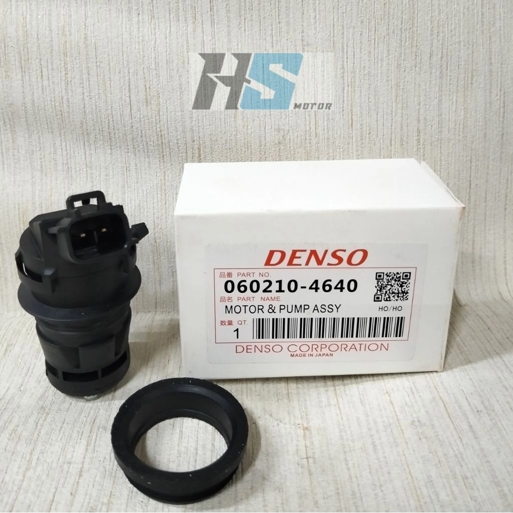 MOTOR WASHER DINAMO AIR WIPER DEPAN MOBIL TOYOTA AVANZA LAMA XENIA LAMA RUSH LAMA TERIOS LAMA INNOVA LAMA FORTUNER VNT HILUX VIGO YARIS NEW VIOS CAMRY GRANDMAX LUXIO 060210-4640 DENSO ORIGINAL PARTS