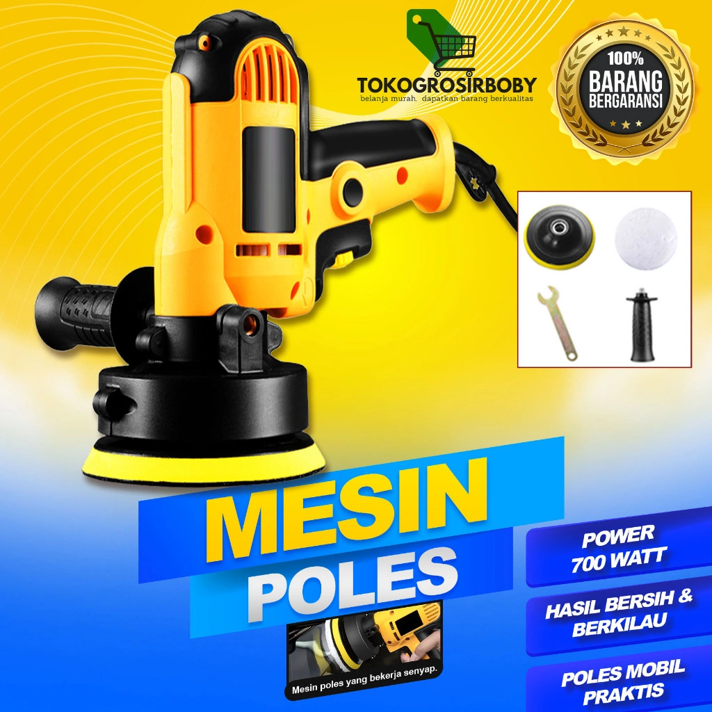 Mesin Poles Body Mobil 220v 700w