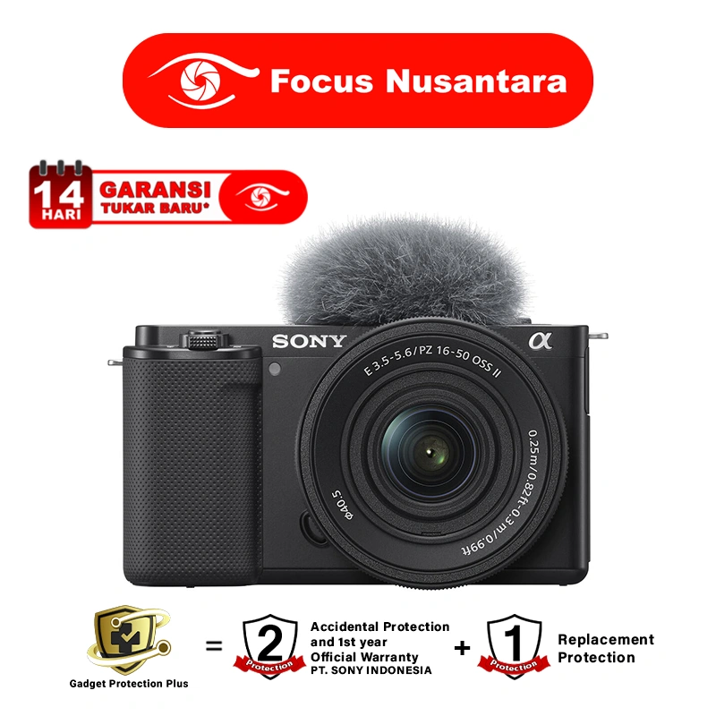 SONY ZV-E10 Kit 16-50mm f/3.5-5.6 OSS Mirrorless Camera