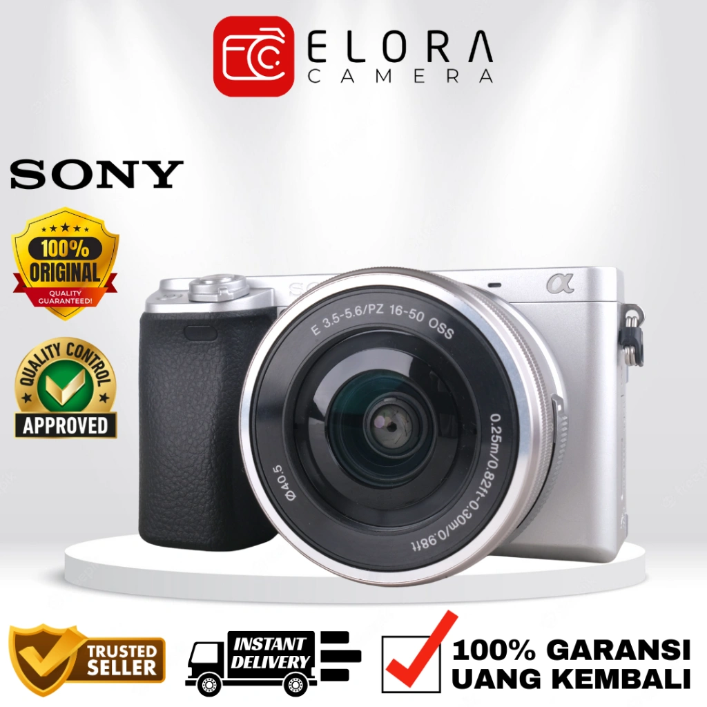 Sony Alpha A6400 Kit 16-50mm / Kamera Mirrorless Sony Alpha A6400 Body Only / Sony A6400 A 6400 Kit BO