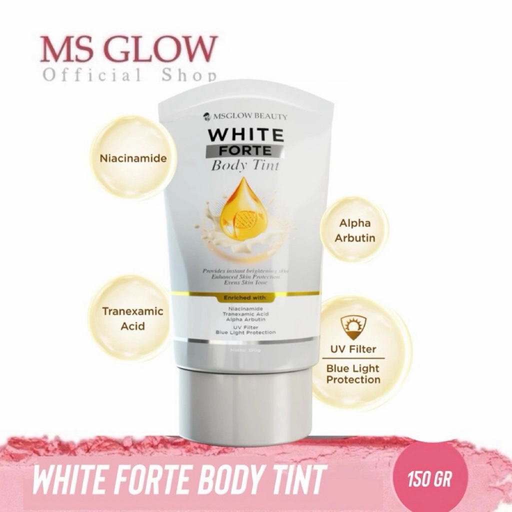 MS Glow Body Tint / toneup untuk tubuh
