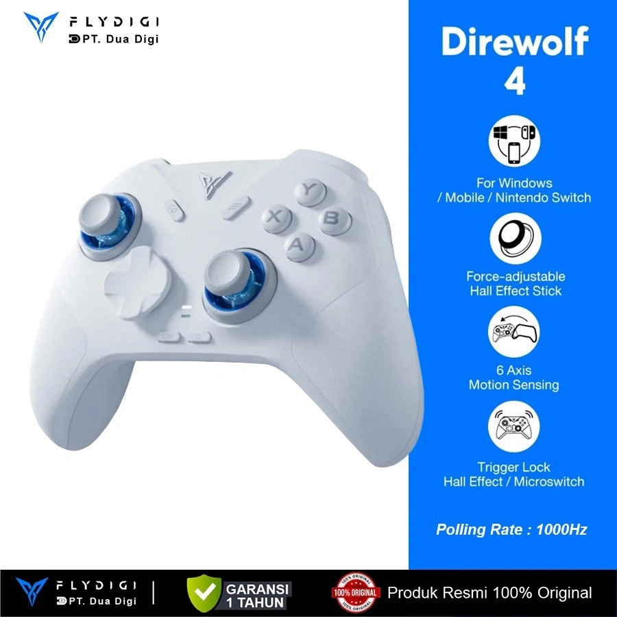 FLYDIGI Direwolf 4 Wireless Gaming Controller PC Nintendo Switch