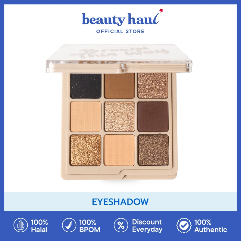 REVELINE EYESHADOW - Eyeshadow Palette Natural dan Pigmented, Makeup Mata