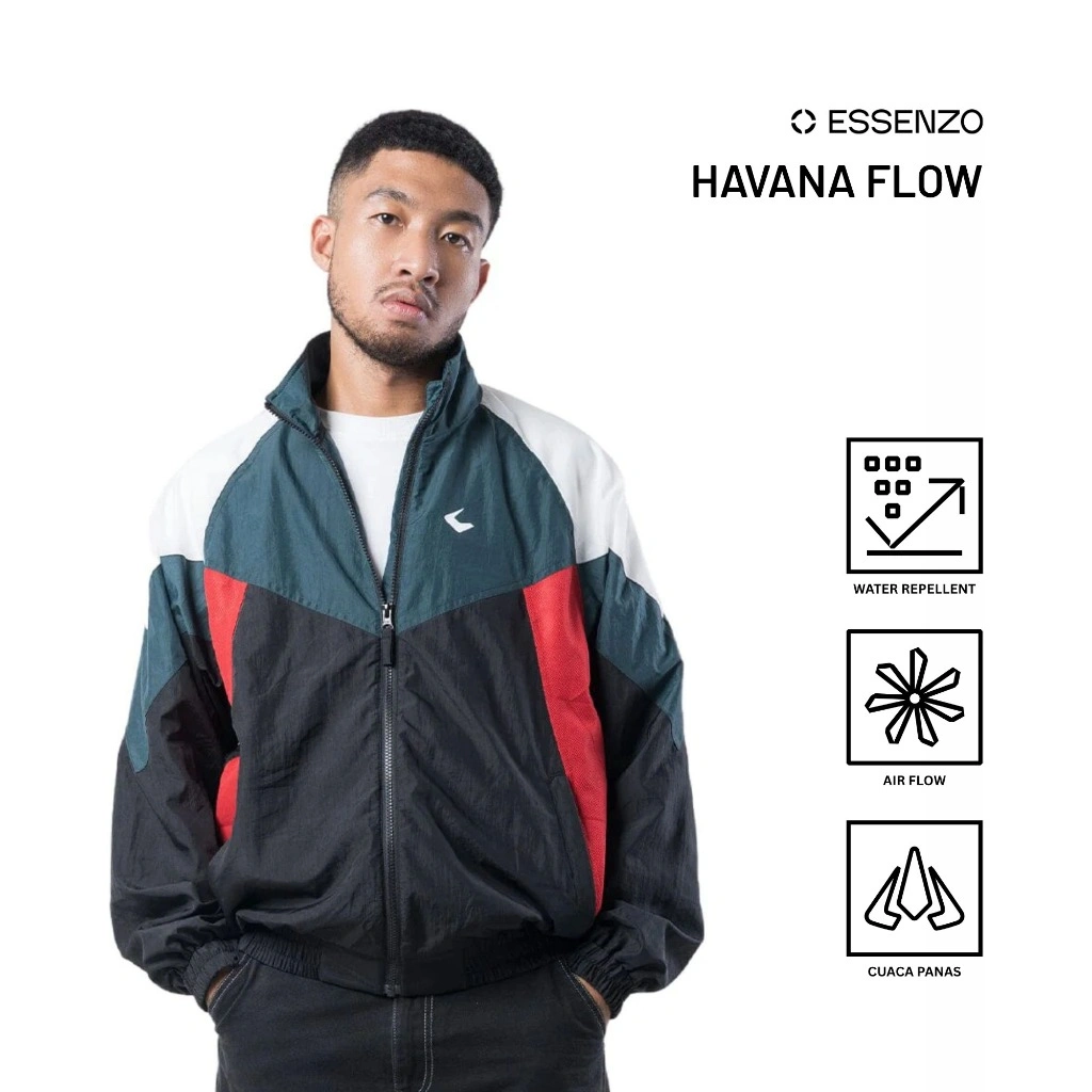 Respiro HAVANA FLOW | Jaket Motor Harian Unisex Windproof