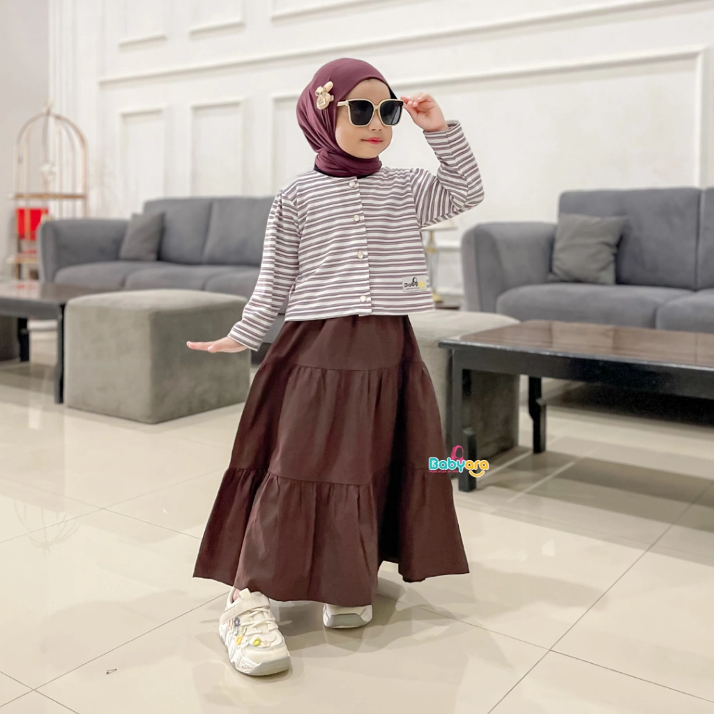 Haruka Oneset/pakaian fashion anak perempuan/setelan stelan anak perempuan/cardigan kardigan anak perempuan/vest anak/outer rompi rajut anak/vest rajut outer anak perempuan import/baju import anak perempuan/oneset anak perempuan import korea/babyara.id