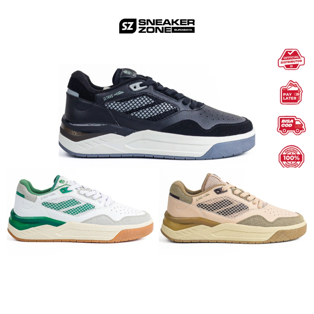 SEPATU SNEAKERS MILLS ULTRAS ARENAS - SEPATU LIFESTYLE - NEW ARRIVAL