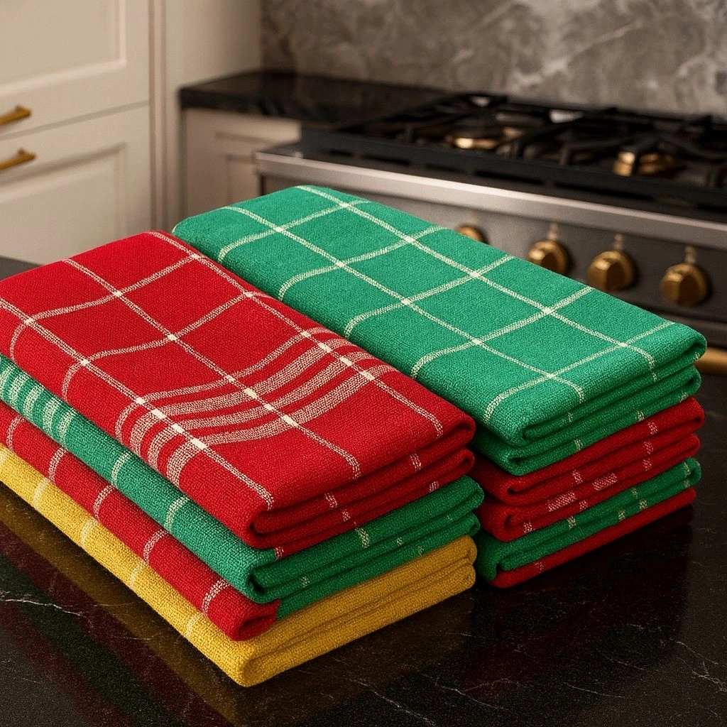 serbet dapur jumbo premium 1 lusin lap kain serbaguna jumbo serbaguna promo murah bahan katun cotton harga grosir