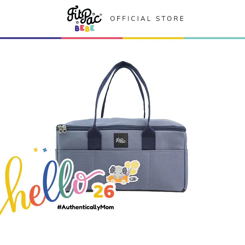 FitPac Diaper Bag/Tas Bayi/Caddy Bag - Size Medium - DiaperPac Medium