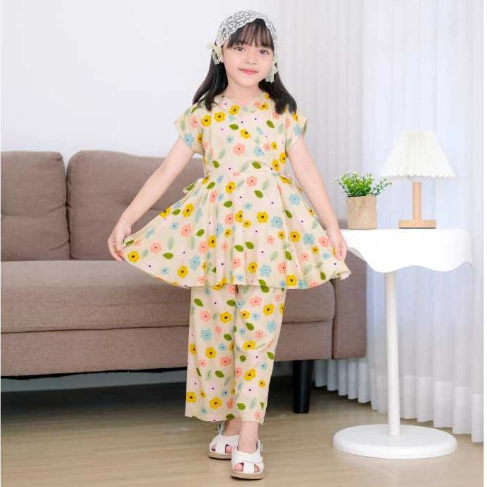 Set Kimono Anak Alula/Piyama Anak Perempuan 1-10 tahun