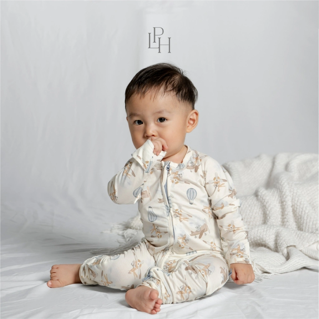 Little Palmerhaus - TENCEL™ Sleepsuit (Jumpsuit Tencel Bayi)