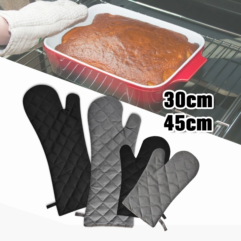 45cm 30cm Sarung Tangan Oven Sepasang / Sarung Tangan Tebal Anti Panas