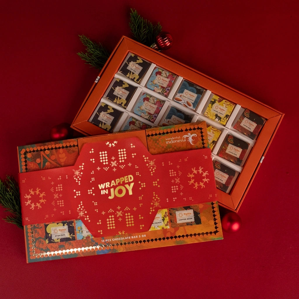 Pipiltin Cocoa Chocolate - Chocolate Gift Box Diversity 15 x 5gr