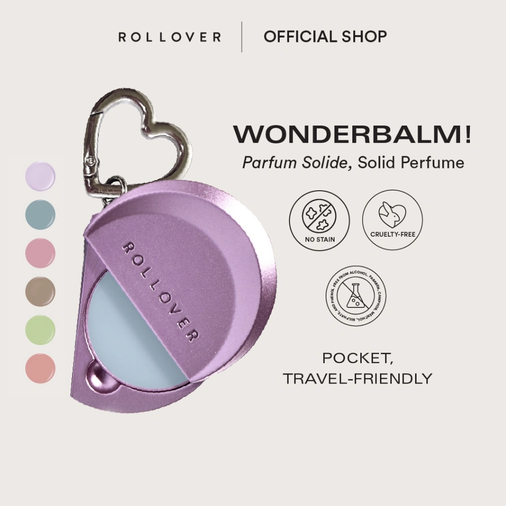 Rollover Reaction - WONDERBALM! Solid Perfume Balm Fresh & Relaxing Long Lasting Scent
