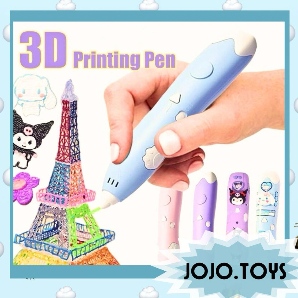 Mainan 3D Printing Pen DIY Making Doodle Art Craft - Pen Cetak 3D Mainan Anak Kado Ulang Tahun Bday Gift Hadiah Hampers Mainan Edukasi edukatif kreatifitas anak