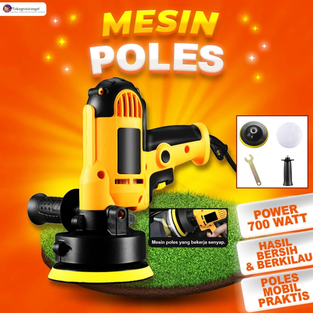Mesin Poles Body Mobil Motor Car Polisher 220v 700w