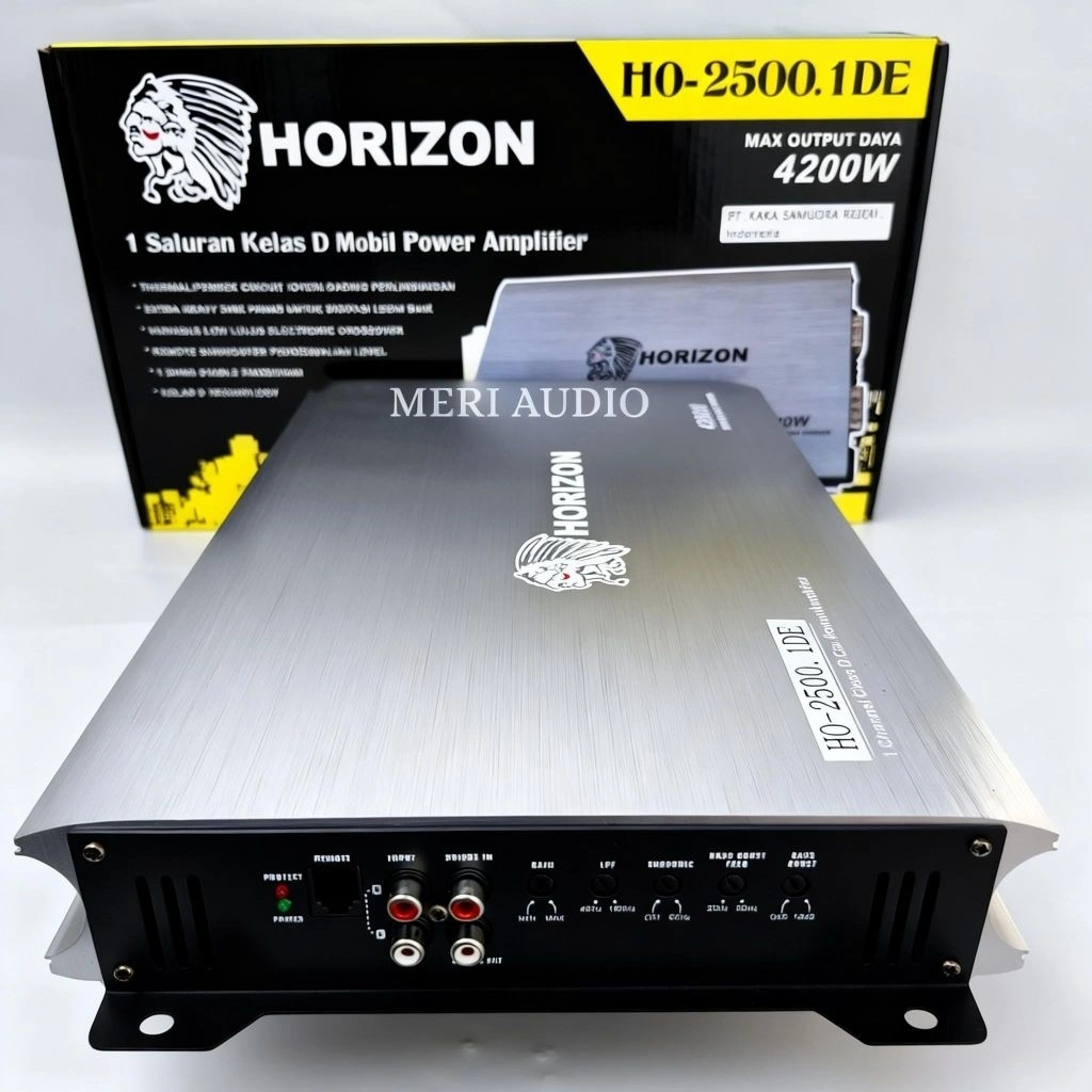 Power Monoblok Class D POWER AMPLIFIER HORIZON Tenaga SuperBadak