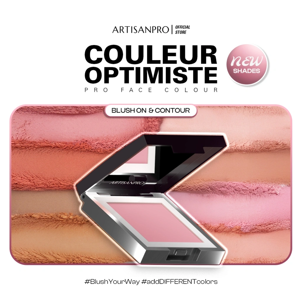 ARTISANPRO - COULEUR OPTIMISTE Pro Face Colour (Blush On & Contour)