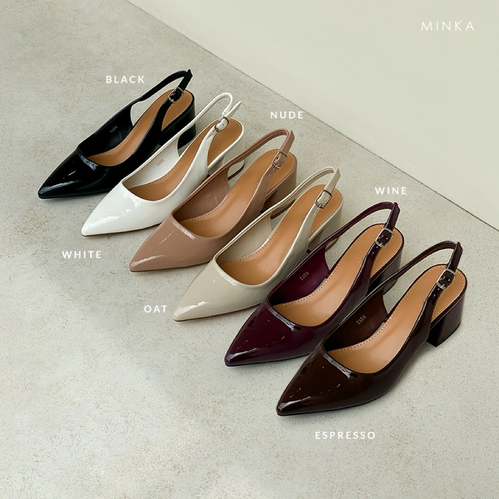 MINKA TARA Pointy Block Heels