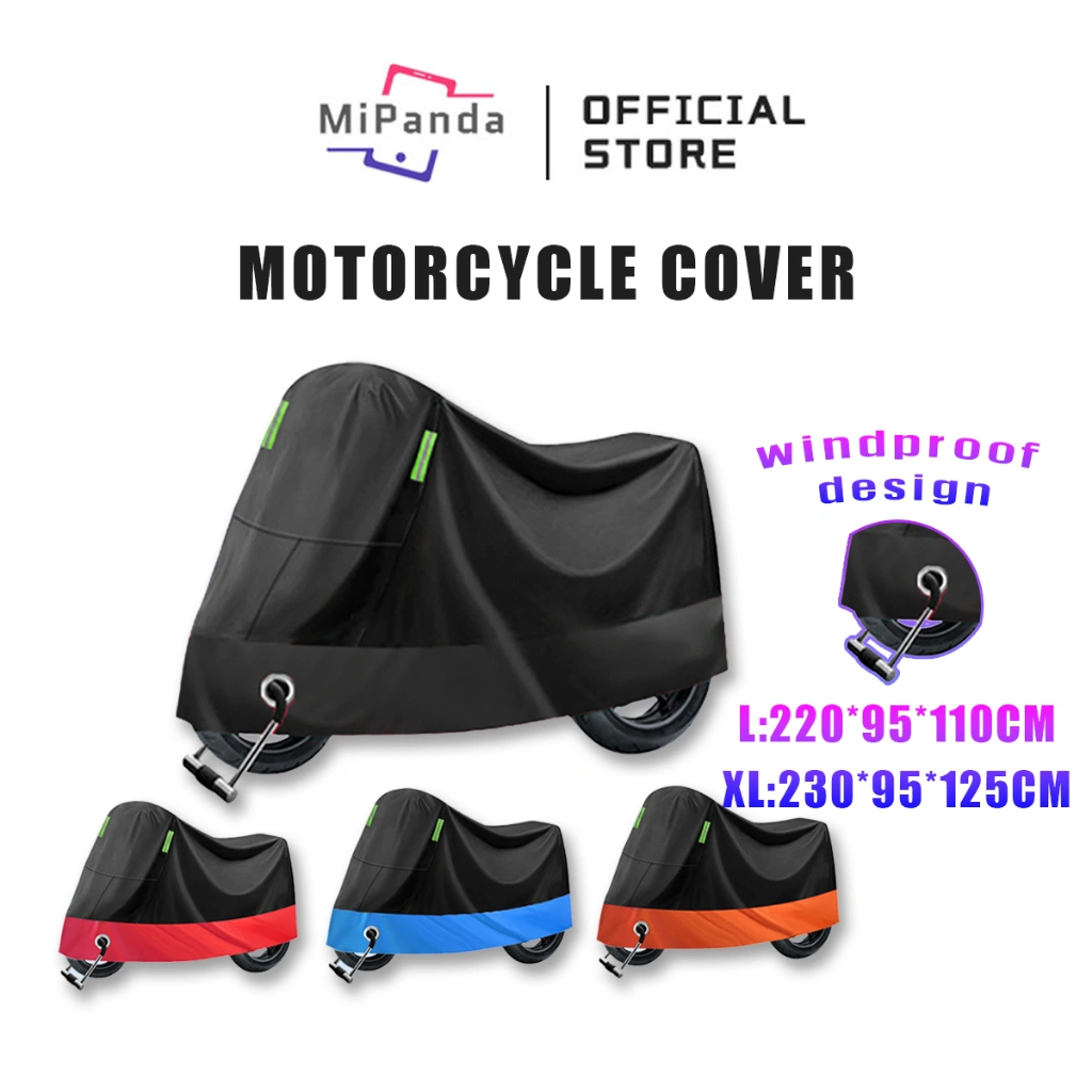 Mipanda Motor Cover Tebal Waterproof Anti Gores Premium - Sarung Motor Wonderproof Anti Panas Hujan UV