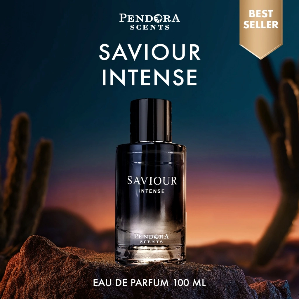 [BEST SELLER] PENDORA SCENTS Saviour Intense Perfume For Men EDP 100ML | Parfum Pria | Parfum Wangi Tahan Lama | Fresh Spicy Ambery | Eau de Parfum | Parfum Dubai | Parfum Timteng | Parfum Timur Tengah