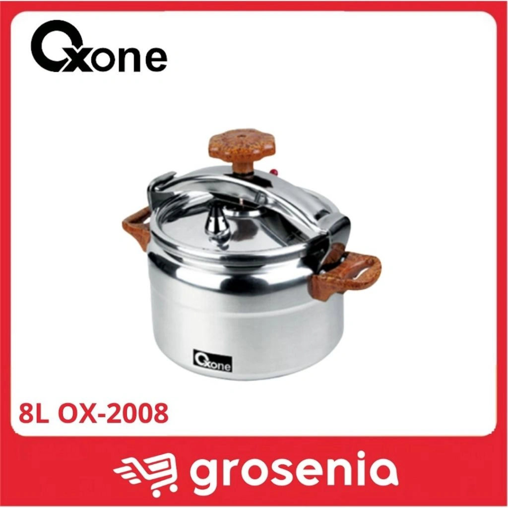 OXONE Panci Presto Alumunium 8 Liter Pressure Cooker OX-2008
