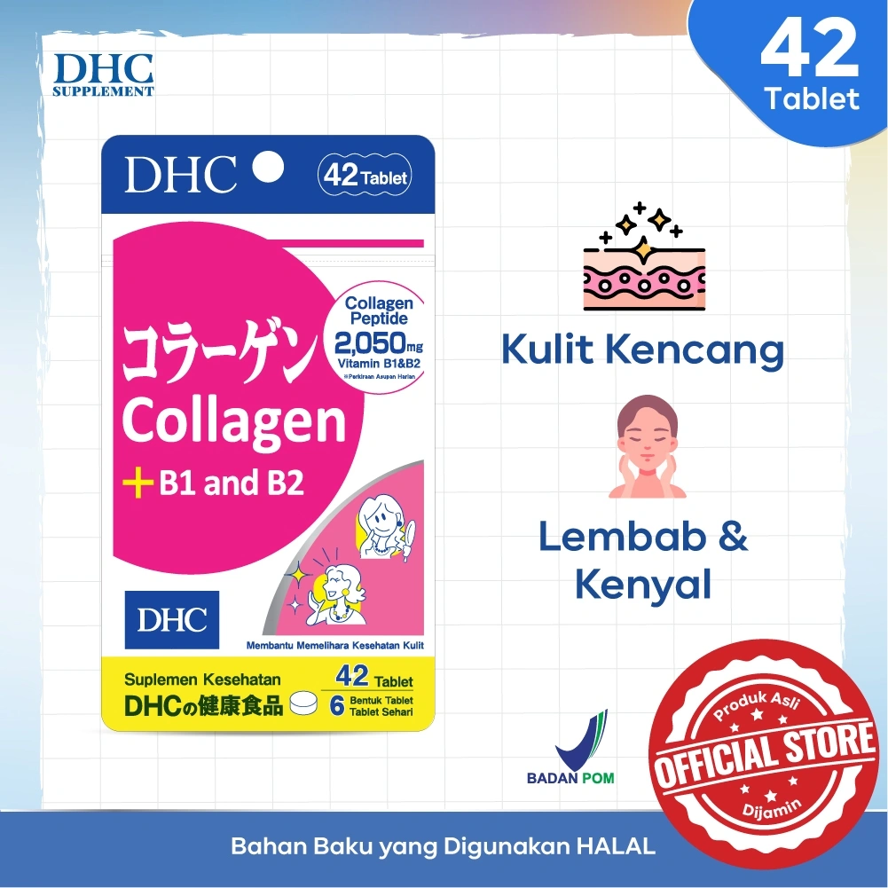 DHC Supplement Collagen / Suplemen Kecantikan Kolagen Vitamin Kulit