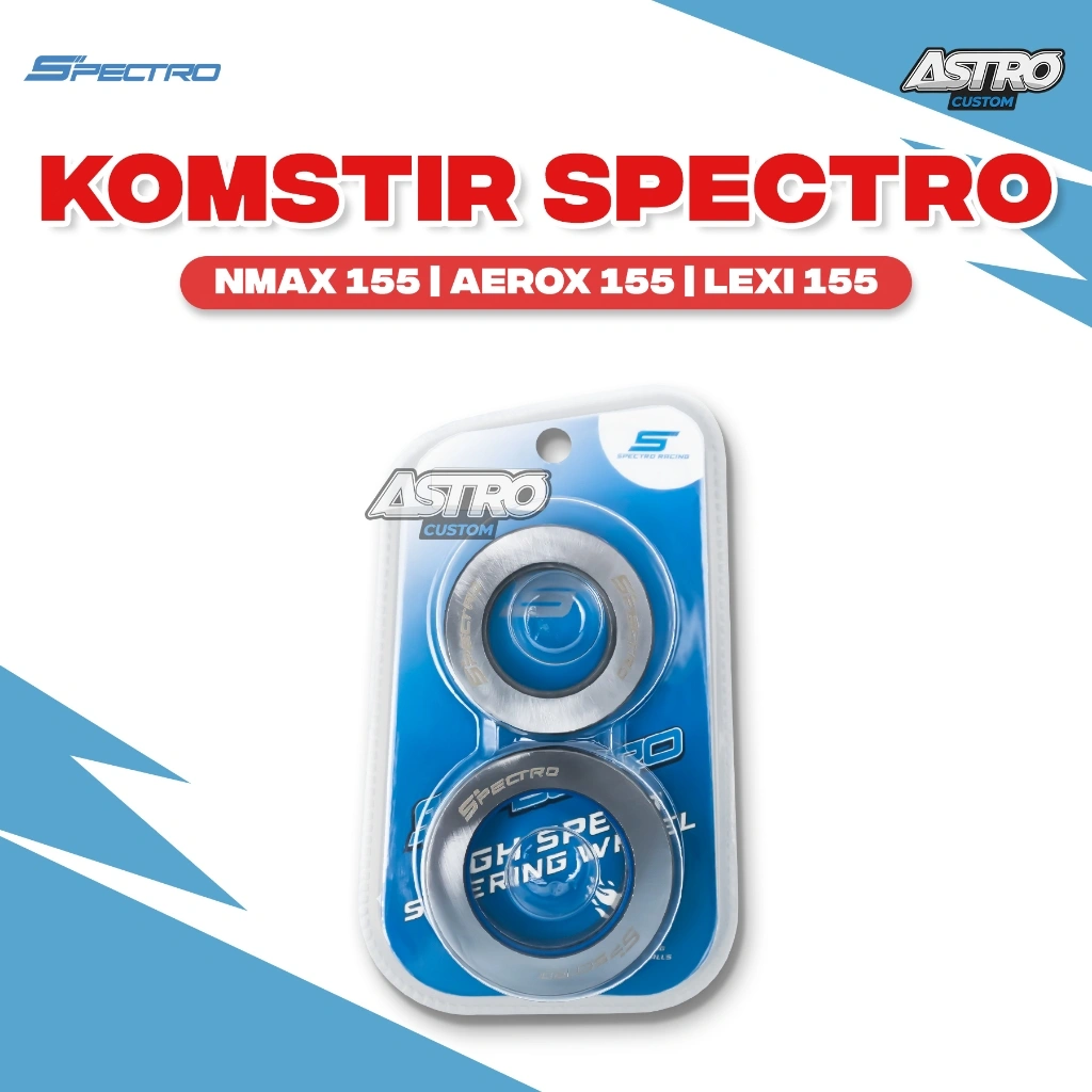 Komstir Spectro NMAX 155 NEW LEXI 155 AEROX B65 Comstir Bearing High Speed Steering Wheel CVT Racing