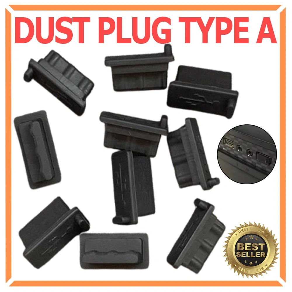 Dust Plug Cover Tutup Penutup Port Charger Anti Debu Air USB Type Tipe A Flashdisk Smartphone Laptop