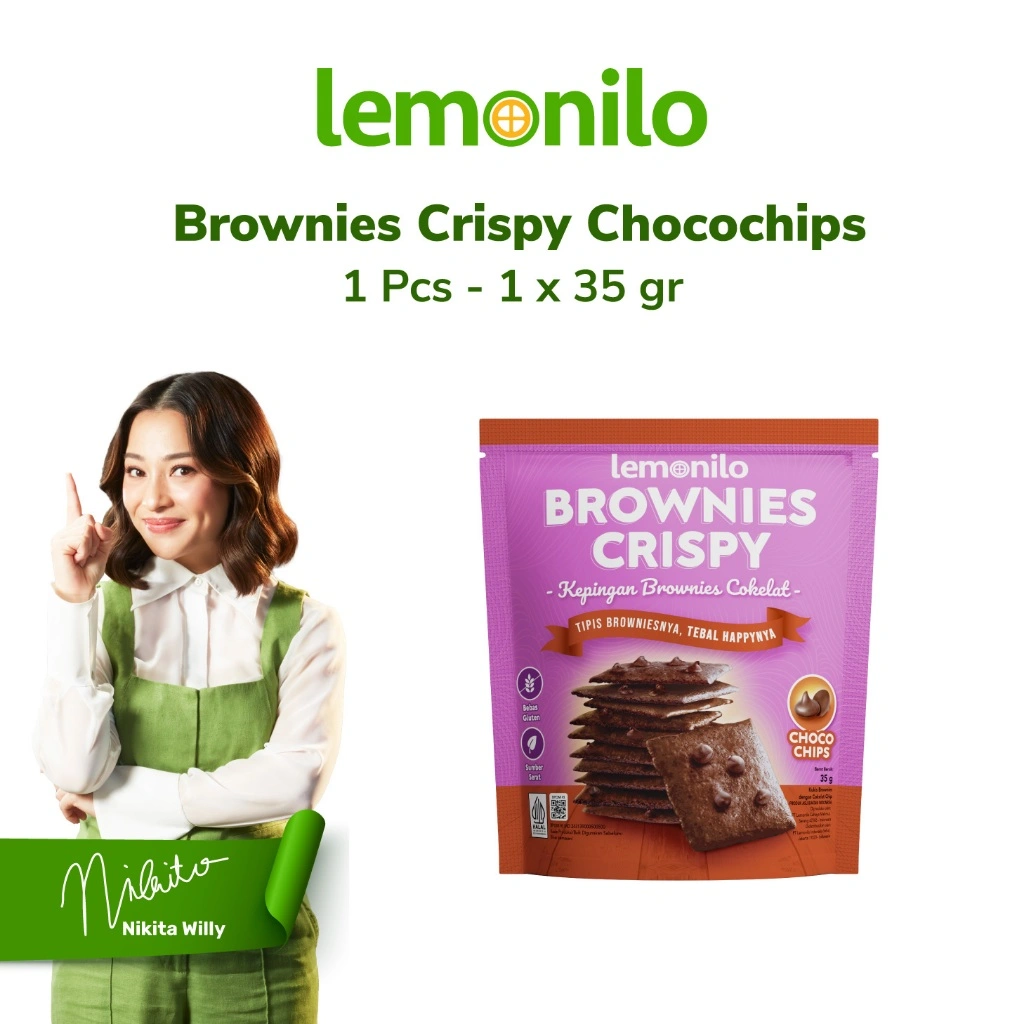 Lemonilo Brownies Crispy Chocochips 35g