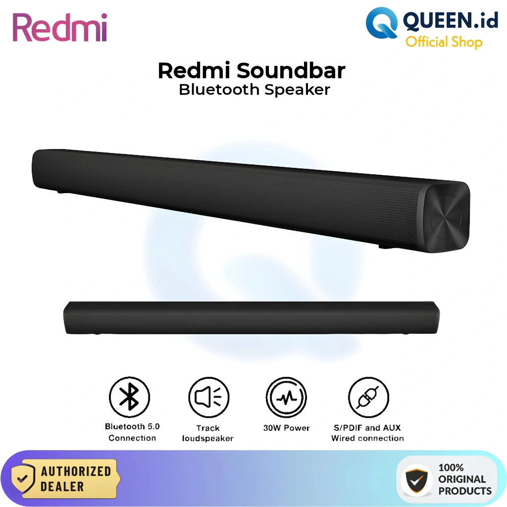 Xiaomi Redmi TV Soundbar Wireless Wired Bluetooth Speaker HiFi 30W Stereo Audio Sound Support Aux