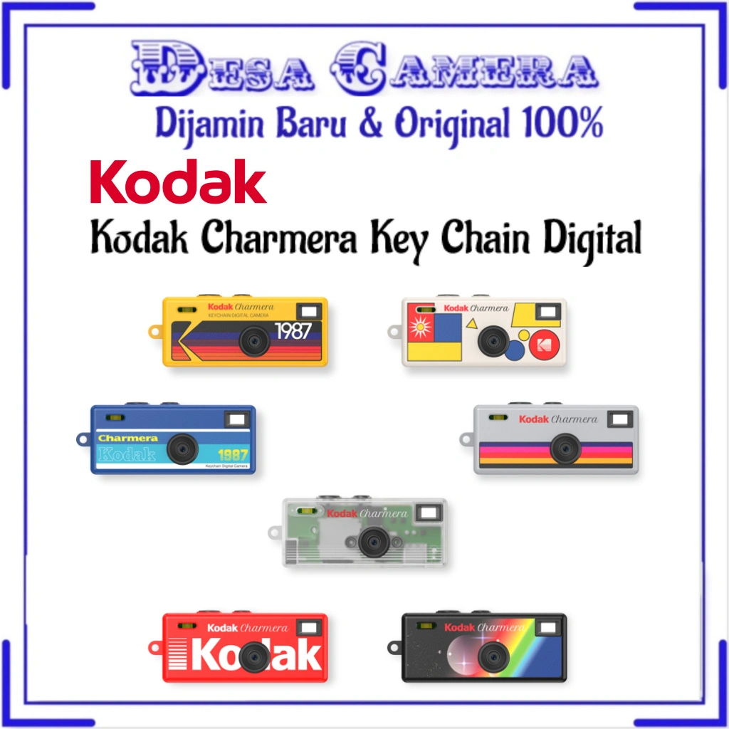 Kodak Charmera KeyChain Digital Camera Blind Box Single Box