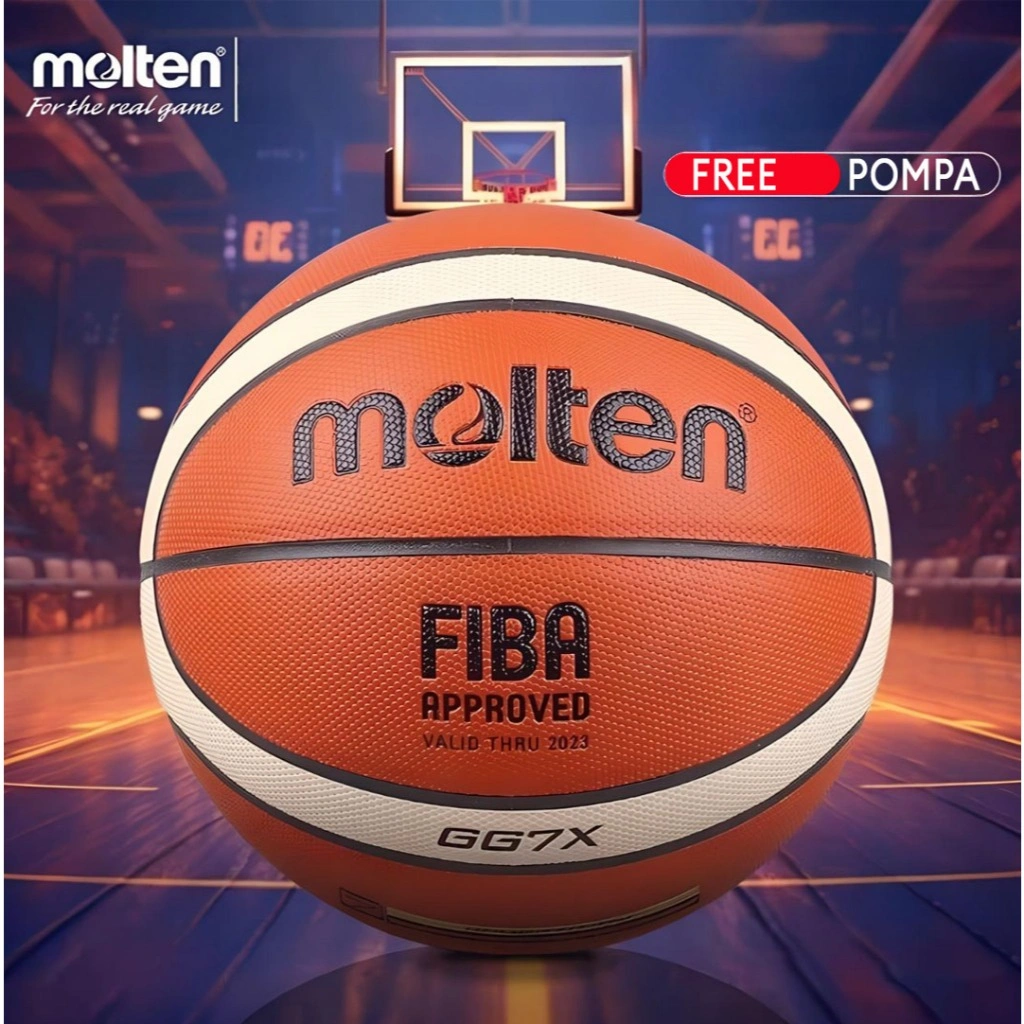 BOLA BASKET MOLTEN GG7X MADE IN CHINA GRADE ORGINAL