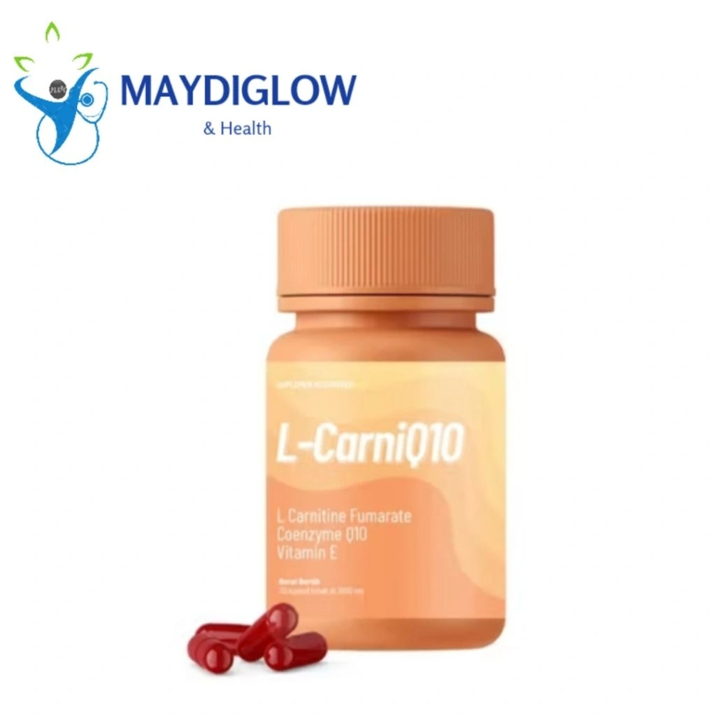 L-CarniQ10 Botol isi 30 Capsul - Suplemen Energi,Kesehatan dan Metabolisme Tubuh