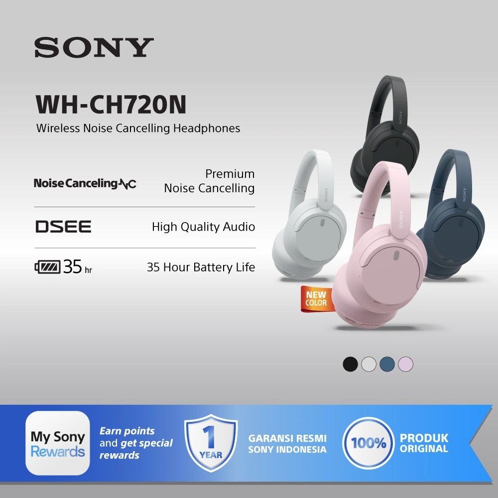 SONY WH-CH720N Wireless Noise Cancelling Headphone / CH720N