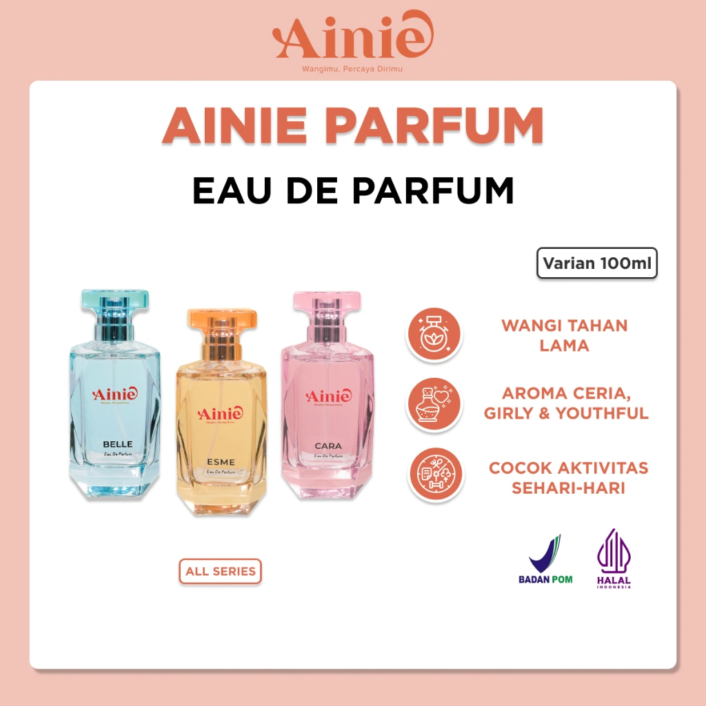 Ainie Eau De Perfume 100ml - Belle, Cara & Esme Parfum Wanita