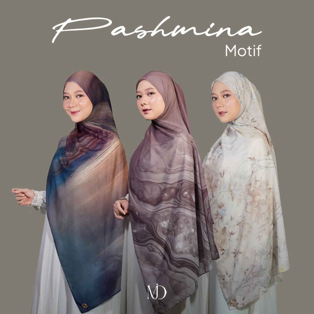 MUDY - Hijab Pashmina ceruty motif (pasmina ceruty babydoll motif)