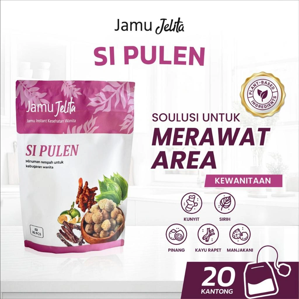 Jamu jelita SIPULEN kesehatan wanita isi 20