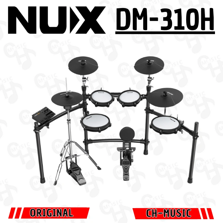 NUX DM310H Drum Electric Digital Drum Kit Nux DM-310H Drum Elektrik Set With Hi Hat