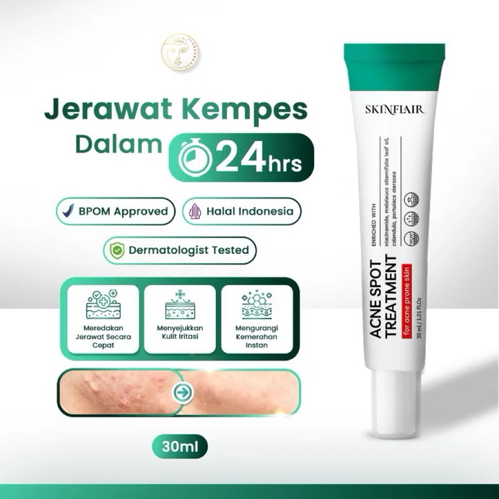 Skinflair Acne Spot Treatment 30ml Obat totol Jerawat