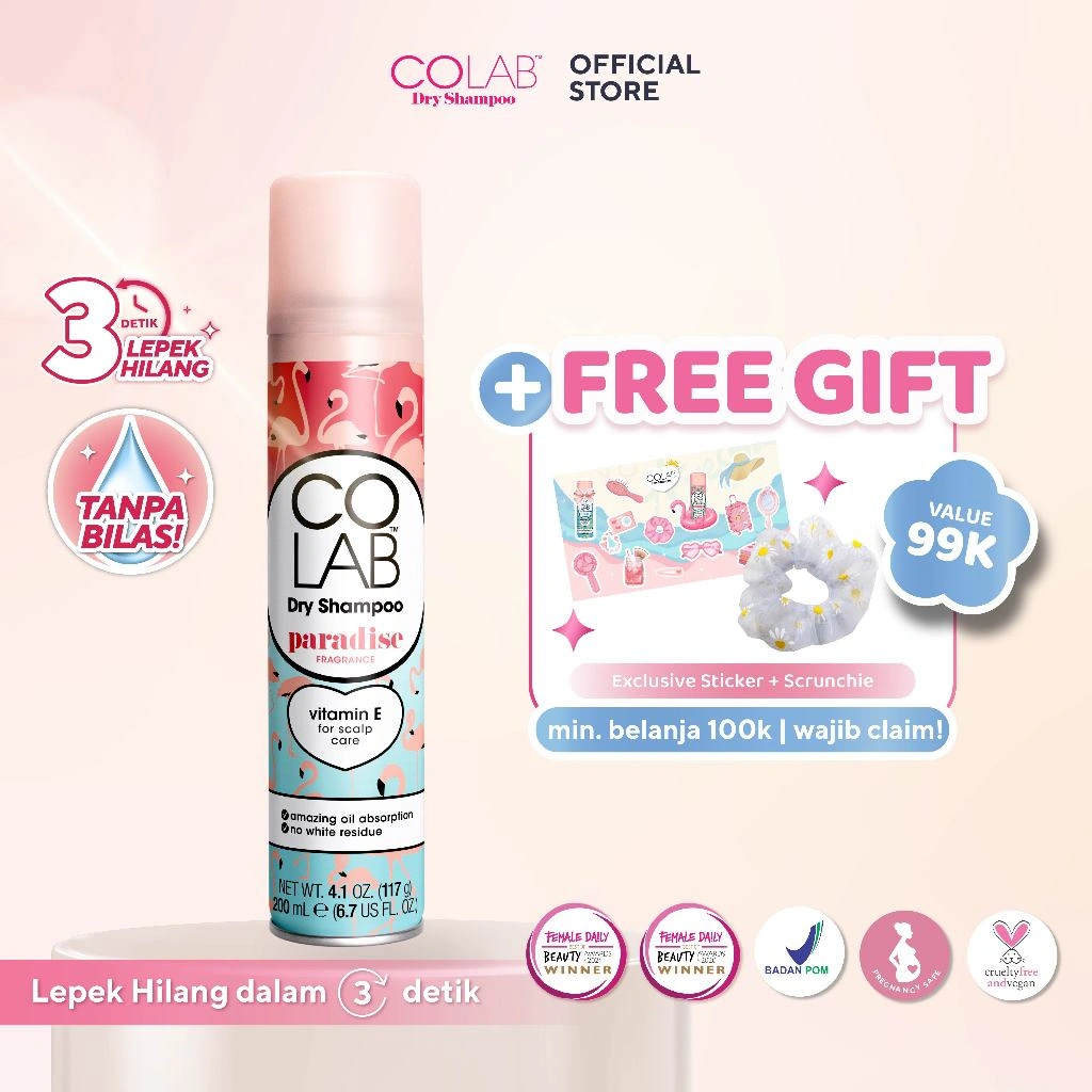 COLAB Dry Shampoo - Paradise