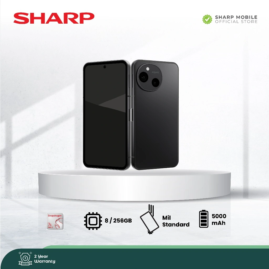 SHARP AQUOS sense10 BLACK SMARTPHONE