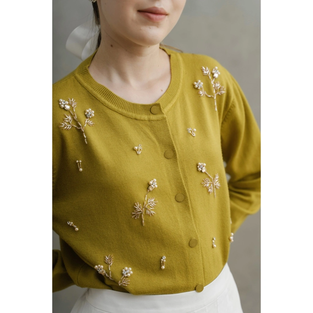 Sora - CORALIE BEADED CARDIGAN