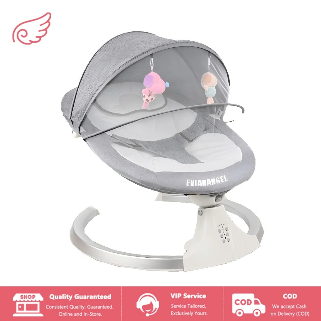EVIANANGEL Ayunan Bayi Otomatis Ayunan Bayi Elektrik Ada Bluetooth Musik Dan Mainan Automatic Baby Swing BED/Ayunan Bayi Automatic Baby Swing Bed/ Ayunan Bayi / Folded Swing Bed Ayunan Bayi Bouncer#Bouncer Bayi Tempat Tidur Bayi Kursi Ayunan